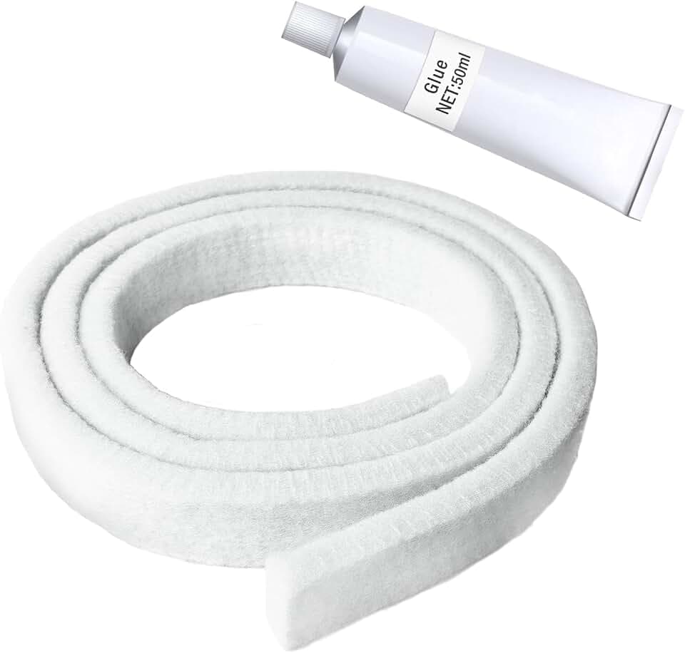 WE09X10014 5303937183 Dryer Lower Felt Seal Compatible with Some Hotpoint and GE Dryers