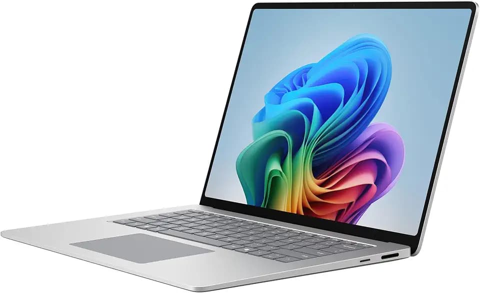 Microsoft Surface Laptop (2026), 15-inch Premium Performance Laptop, Snapdragon X2 Plus Processor, Touchscreen Display, 16GB RAM, 512GB SSD Storage, Windows 11 Copilot+ PC Built for AI, Platinum