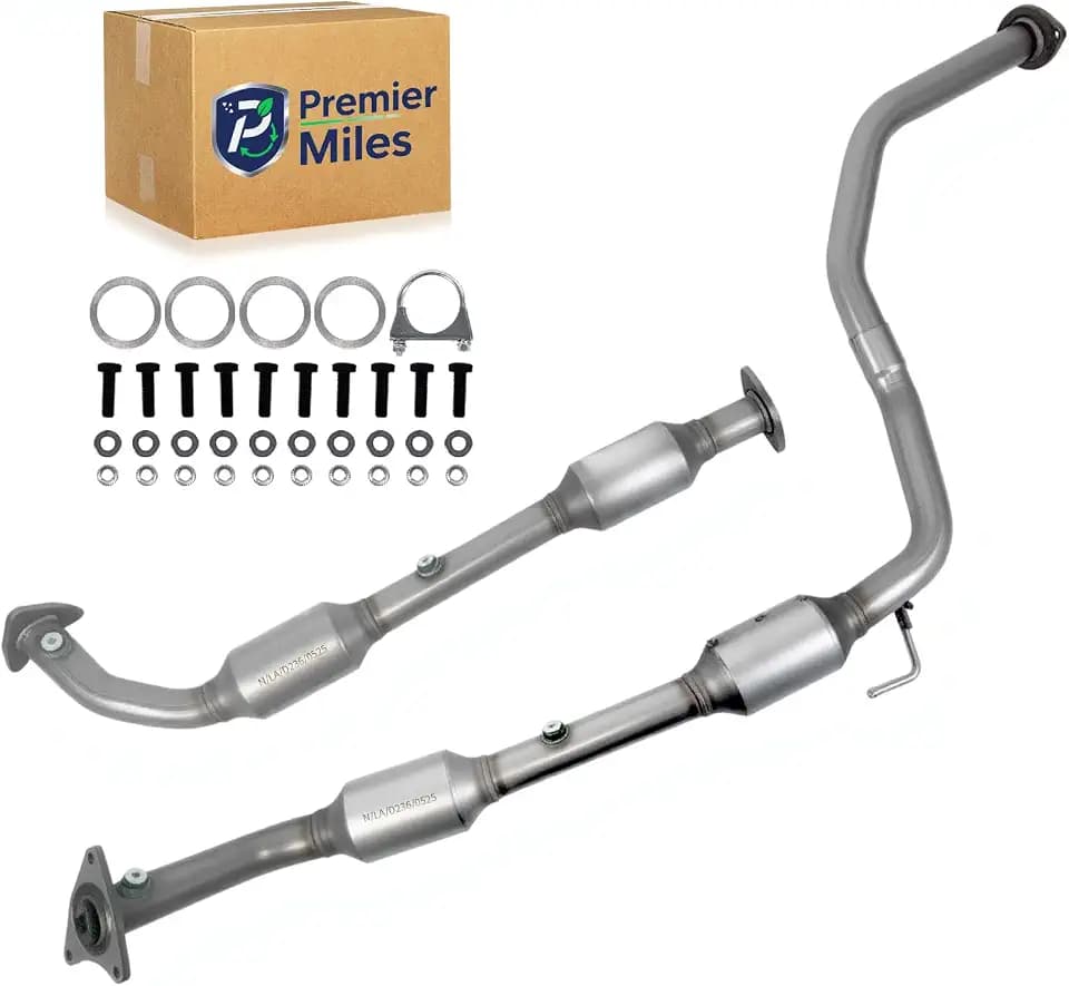 Catalytic Converter Fit for Toyota Tundra 2007-2019 V8 5.7L 4.6L Right&Left (For Extended Cab 2010-2019 145.7 Wheel Base Only) interchanges with 17450-0S110 and 17450-0S140,56250,643119