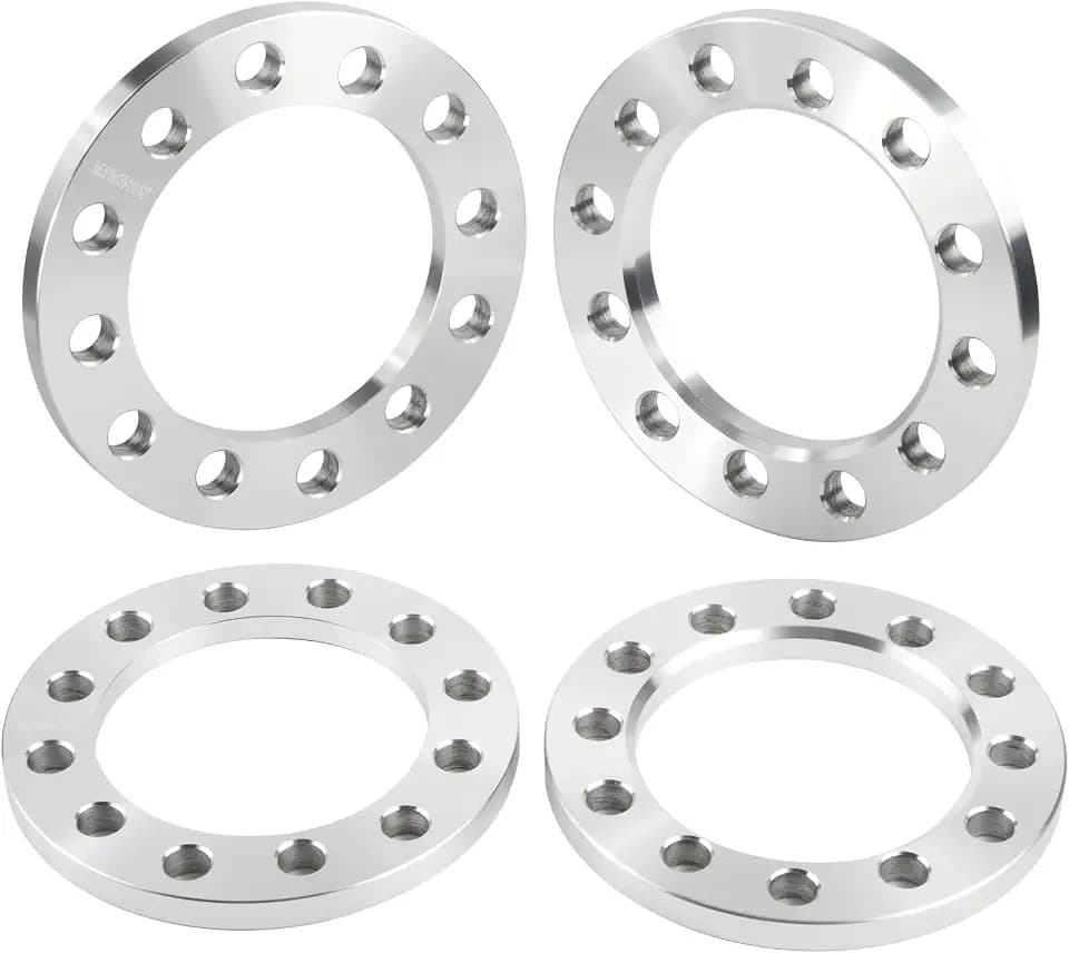 GAsupply 12mm 6x5.5 6x135 6x139.7 Universal Wheel Spacers, 110mm Hub Bore