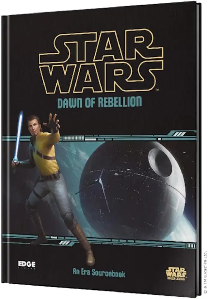 Star Wars Dawn of Rebellion EXPANSION Roleplaying Game Strategy Game Adventure Game For Adults and Kids Ages 10+ 2-8 Players Average Playtime 1 Hour Made by EDGE Studio