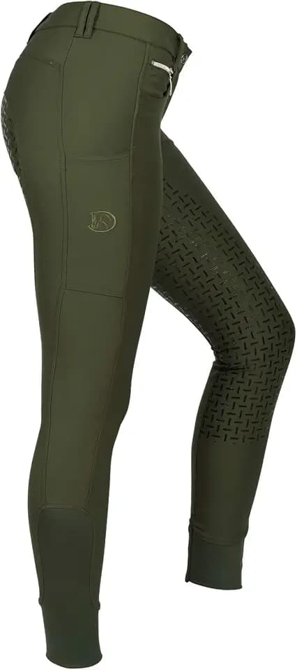 RIDERS CHOICE Damen Reithose mit Silikonvollbesatz und Handytasche - RidersDeal Collection für Reiter