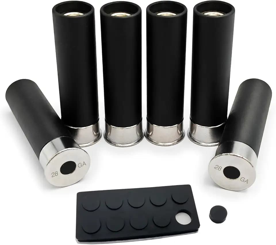 Multi-Caliber Snap Caps for Dry Fire Training - Carbon Steel Dummy Rounds