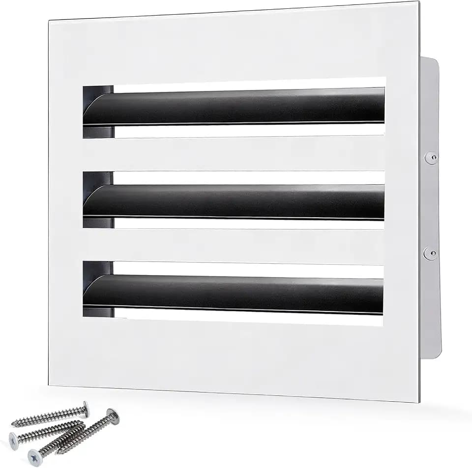 6x6 Modern AC Vent Cover, Decorative Air Vent Register Grille