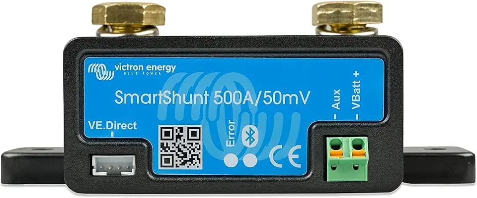 Victron Energy Smart Battery Shunt - Battery Monitor 6.5V-70V, 500 amp