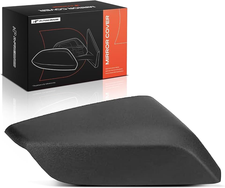 A-Premium Right Passenger Side Rearview Mirror Cover Cap