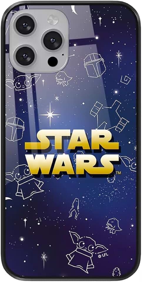 ERT GROUP Handyhülle für Apple iPhone 13 PRO Original und offiziell Lizenziertes Star Wars Muster Baby Yoda 022 aus gehärtetem Glas, optimal an die Form des Handys angepasst, Schutzhülle