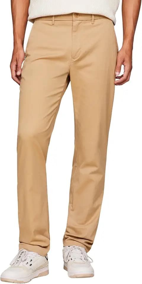 Tommy Hilfiger Herren Gewebte Hosen Denton Chino 1985 Pima Cotton Mw0mw25964