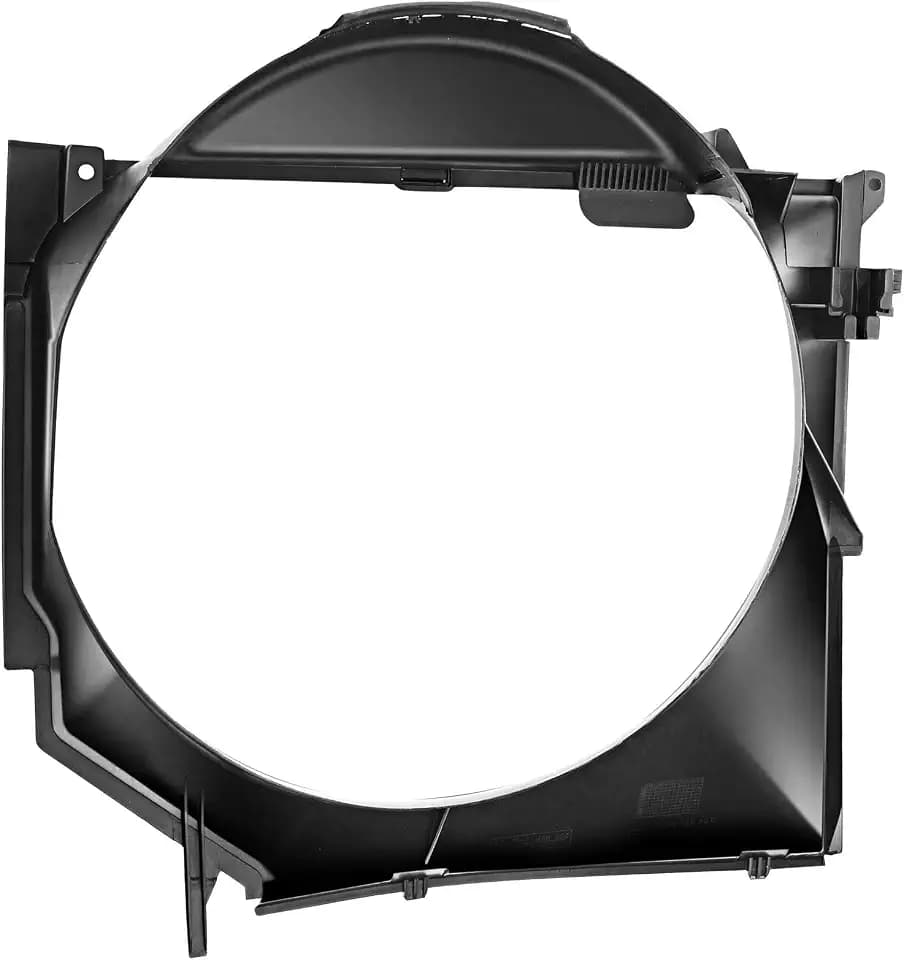 A-Premium Engine Radiator Cooling Fan Shroud Compatible with BMW 323i 328i 1999-2000, 325i 330i 2001-2005, 323Ci, 325Ci, 325xi, 328Ci, 330Ci, 330xi, E46 Series, 2.5L 2.8L 3.0L, Replace # 17111436259