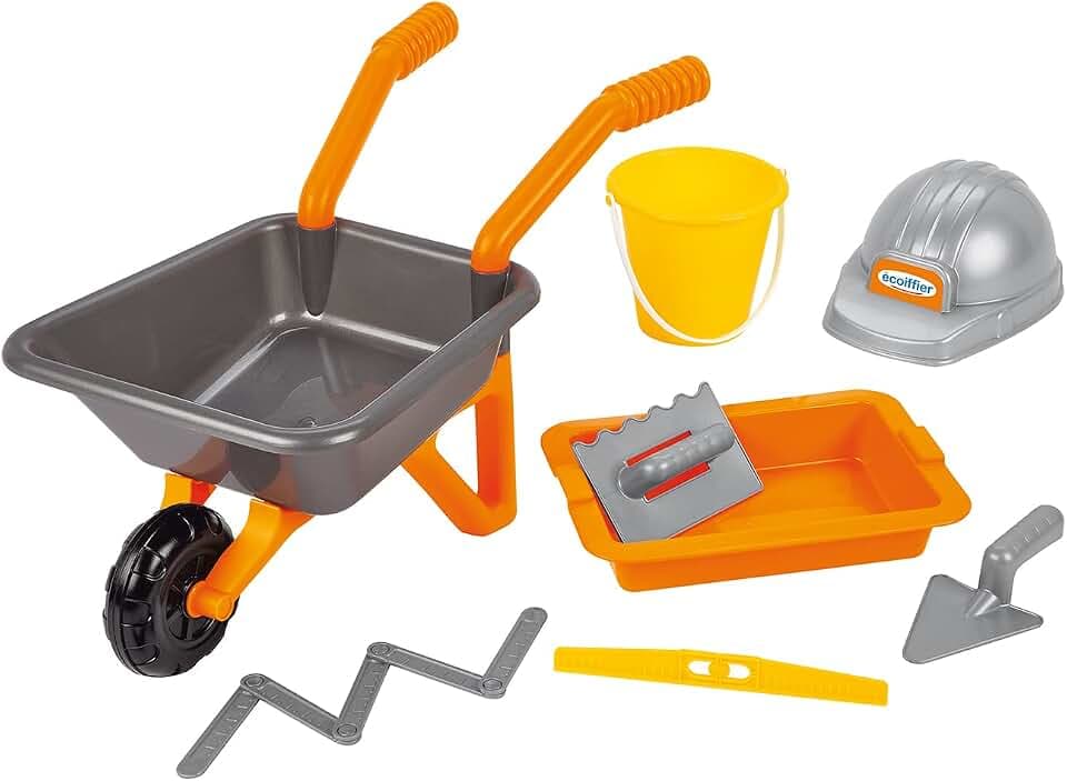 Spielzeug Ecoiffier – 496 – Super-Set Mauerwerk – Strandspiel für Kinder – ab 18 Monaten, Mehrfarbig, Mehrfarbig
