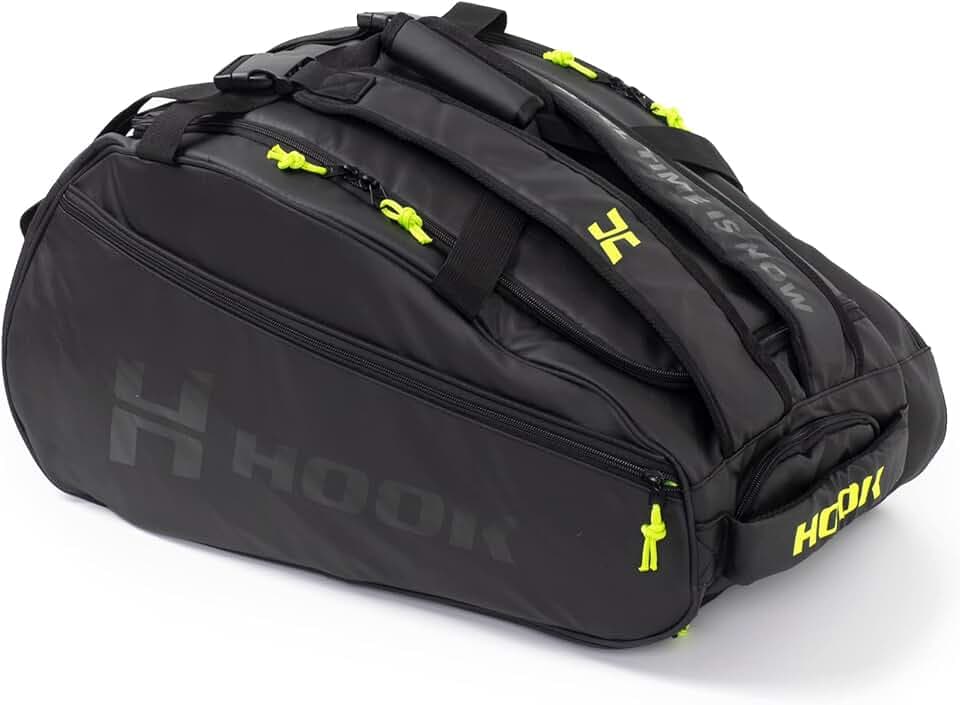 Hook – Paddeltasche für 4 Paddelblätter – 61 x 38 x 30,5 cm – Unisex – mehrere Taschen – Schuhfach – abnehmbare und verstellbare Träger
