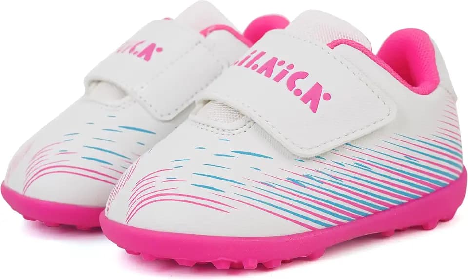 JABASIC Fußballschuhe für Kleinkinder (Jungen & Mädchen 0-3 Jahre)–Größe 19-23