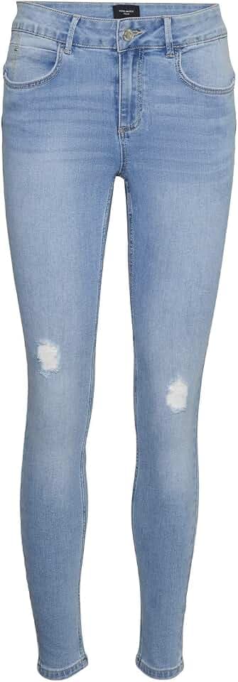 VERO MODA Damen Jeans Vmsela Mr Skinny Jeans