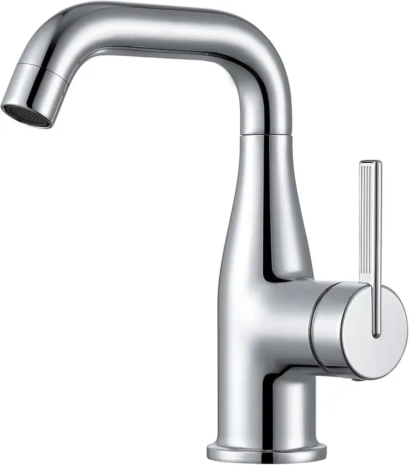 CECIPA Waschtischarmatur mit Kaltstartfunktion für Aufsatzwaschbecken