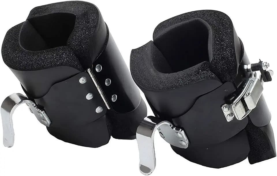 Sutekus Anti Gravity Inversion Boots - For Ab Crunch, Abdominal Sit Up, Hooks Bar Therapy, Core Gym Fitness Exerciser
