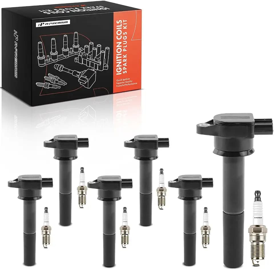 A-Premium Ignition Coils and Spark Plugs Kits
