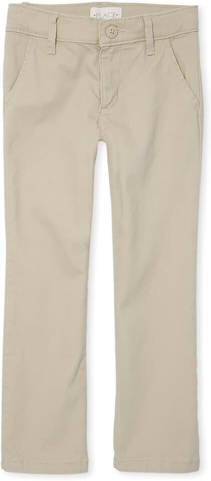 The Children's Place Girls' Uniform Skinny Chino Pants