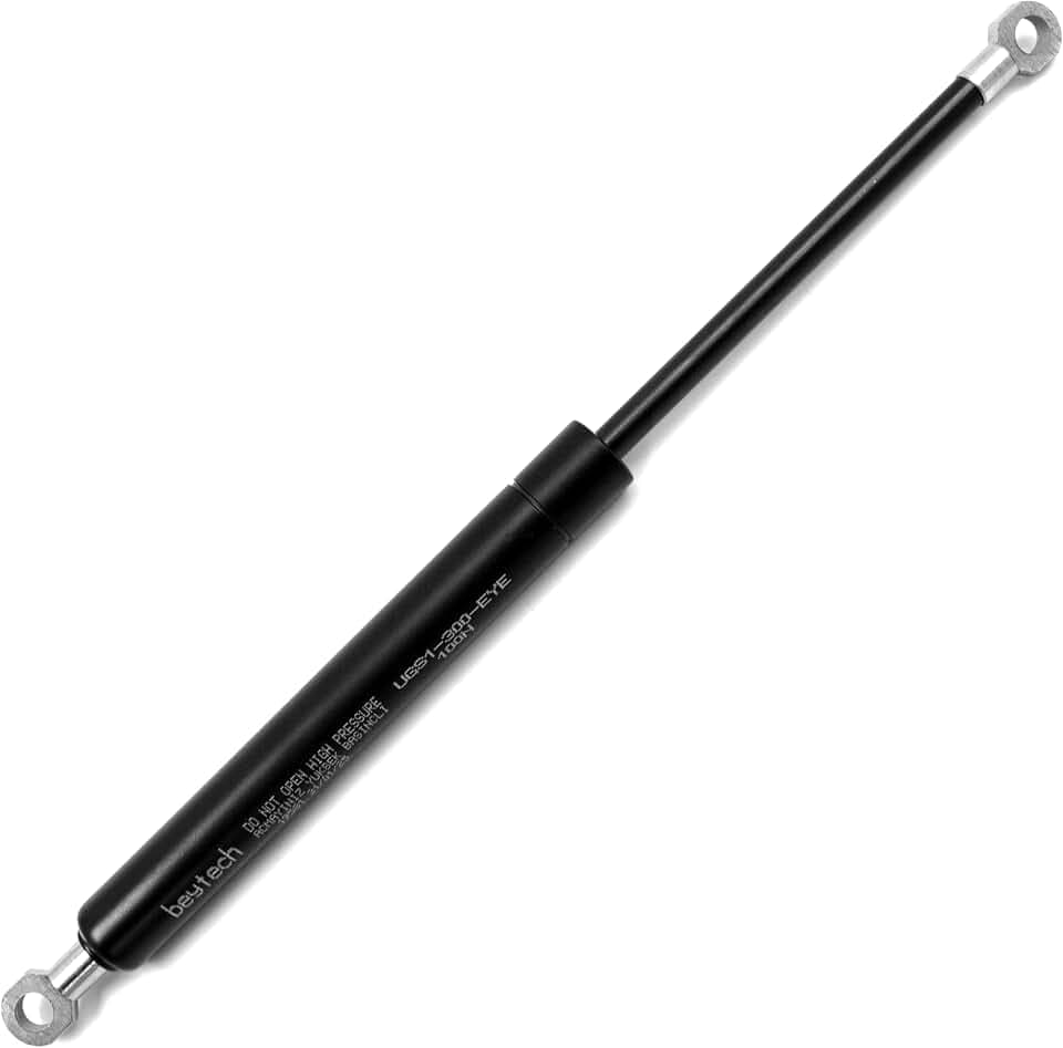 Universal Gasdruckfeder Gasdruckdämpfer Gasfeder Dämpfer für Türen, Autos, Kofferraum Motorhaubendämpfer, Länge 200-900 mm | Newton 100N – 1000N mit Ösen Endstücke (400 Newton, 400 mm)
