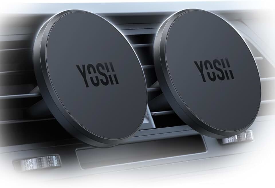 YOSH Handyhalterung Auto für MagSafe, Magnetische Handyhalter für Lüftung