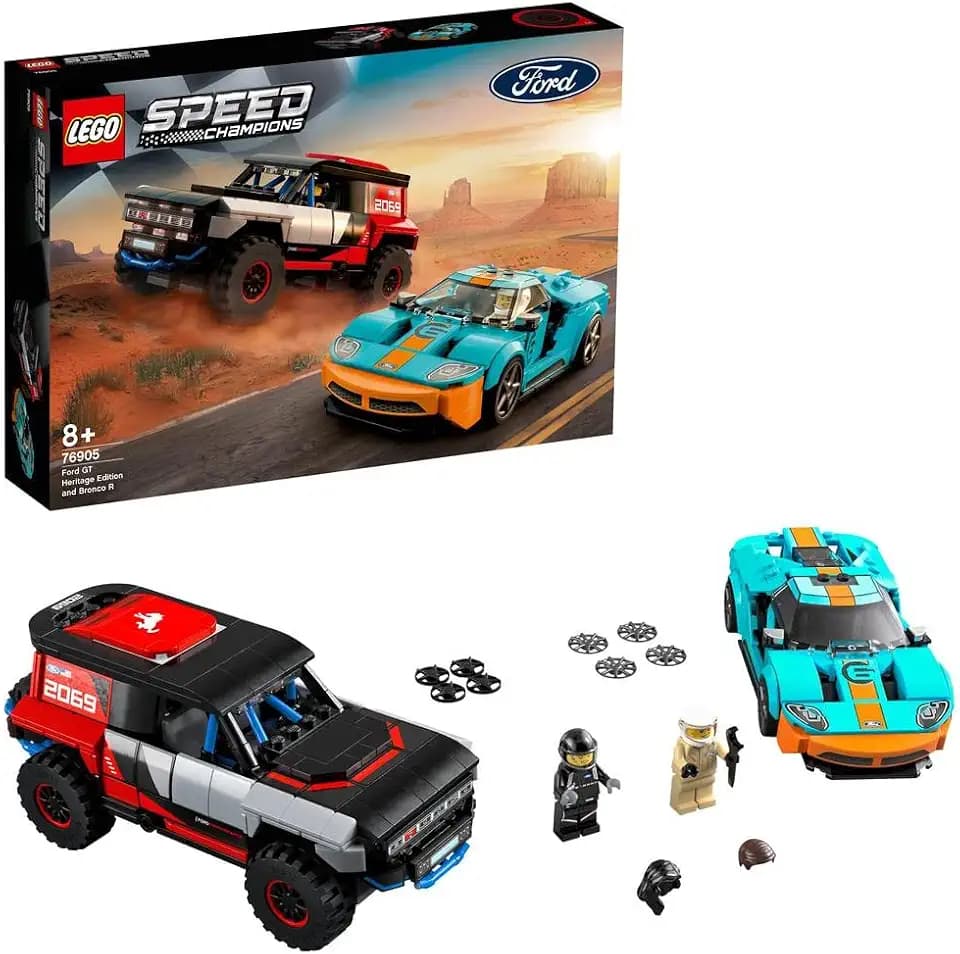 Lego Speed Champions - Ford GT Heritage Edition und Bronco R (76905)
