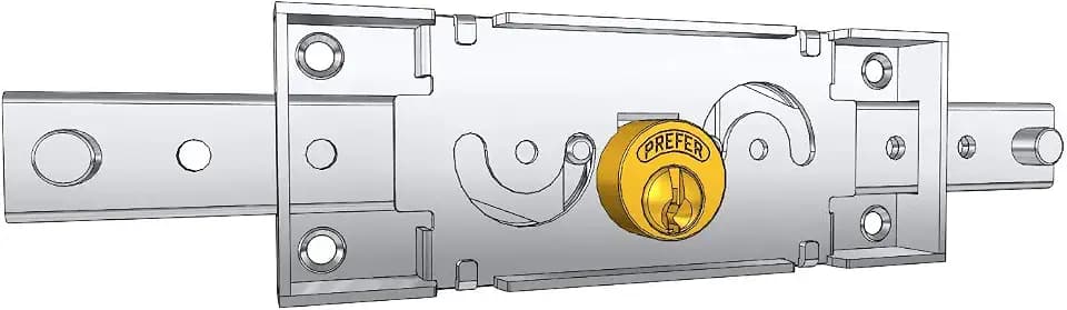 Prefer 211,0012-pour Rollläden MagicLock Zylinder 14 mm