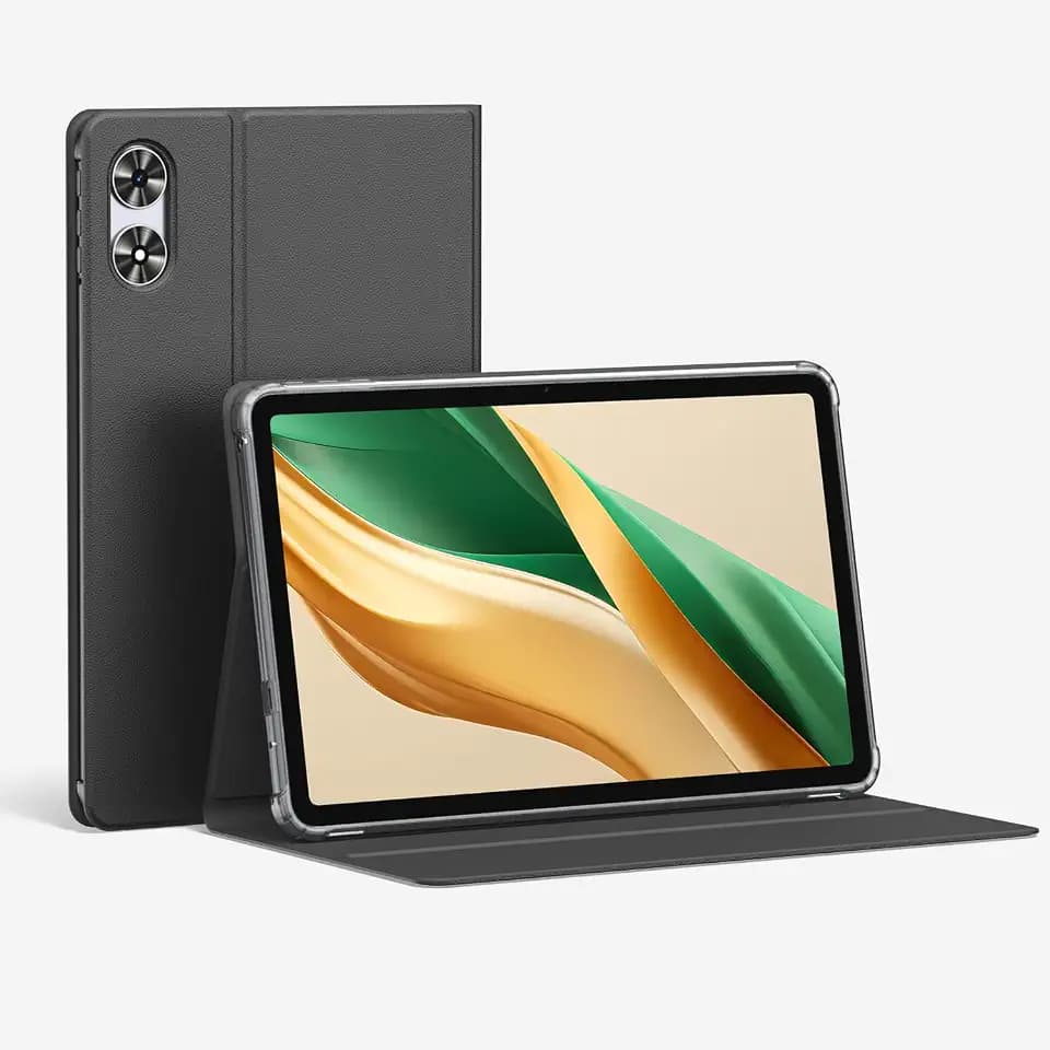 SVITOO 12 Inch Tablet Case – PU Leather Slim Protective Folio Cover with Auto Wake/Sleep, Magnetic Stand, Multi-Angle Viewing, SVITOO 12" Tablet