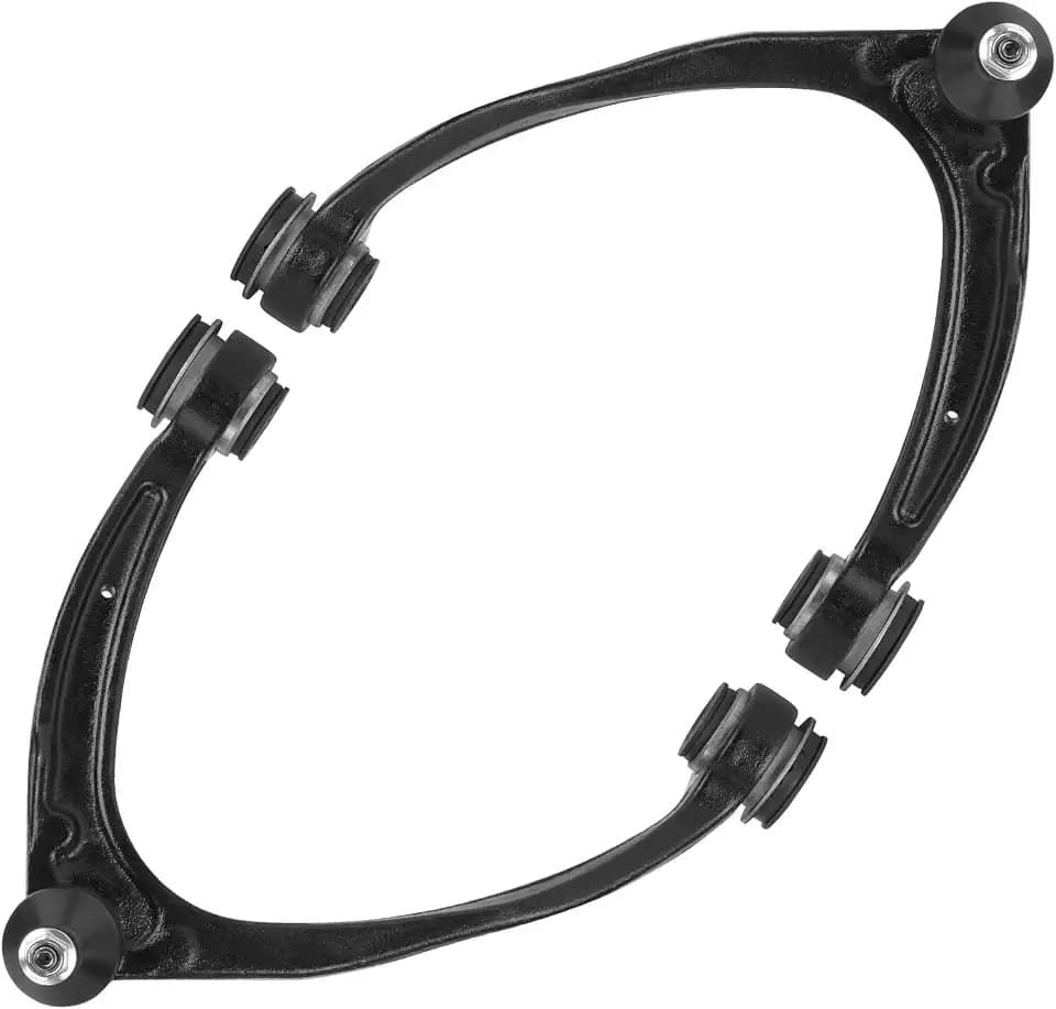 Front Upper Driver & Passenger Control Arms w/Ball Joint Forged Steel for 2007-2014 Chevy GMC Silverado Sierra Suburban 1500 Avalanche Yukon Tahoe Cadillac Escalade ESV