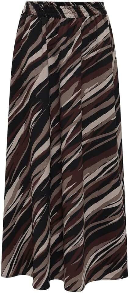 ONLY Damen Onlnova Life Vis Jamilla Skirt AOP Rock (1er Pack)
