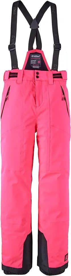 killtec Mädchen Skihose mit abzippbarem Latz und Kantenschutz Girls Skihose 242