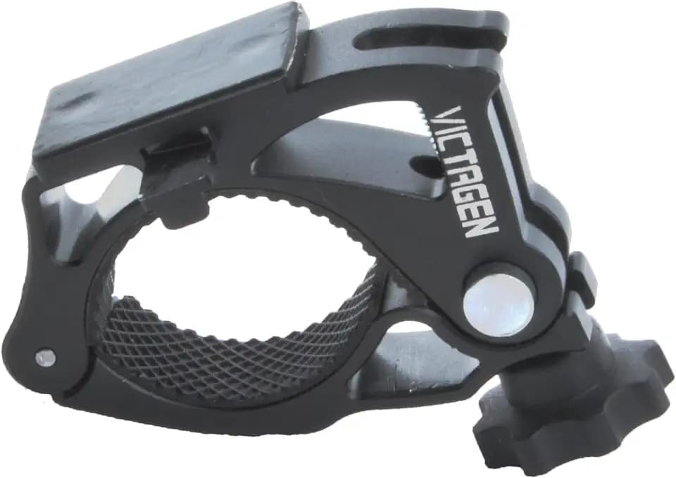 Replacement Bike Mount for Bike Light, Bike Lights Aluminum Mount, Universal Bike Headlight Bracket, Bicycle Light Holder, Easy to Install Without Tools, for 22-33 Handlebar (1 Pack)