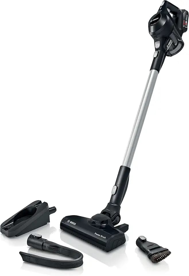 BOSCH BBS611BSC - Akku-Multifunktions-Besensauger - schwarz - integrierter Handstaubsauger - 2 Geschwindigkeiten - 30 min Laufze