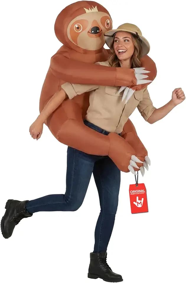 Morph Kostüm Faultier Hugger Mugger Aufblasbar