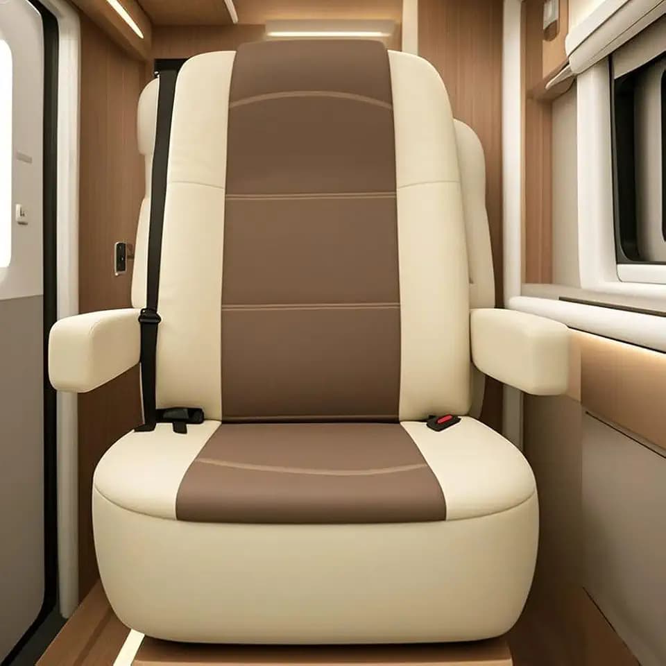 BeadChica 2 Pack RV Seat Covers for Captains Chairs Motorhome Seat Covers
