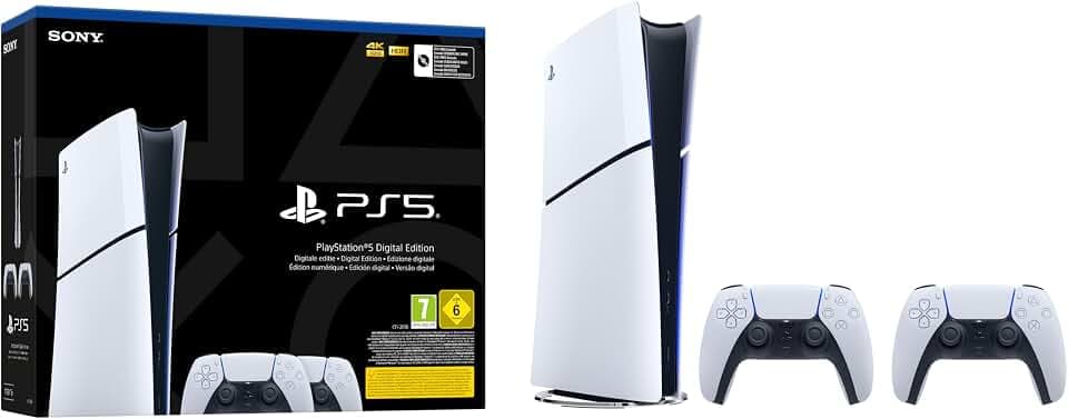 Playstation®5 (Digital Edition) Bundle mit zweitem DualSense™ Wireless-Controller