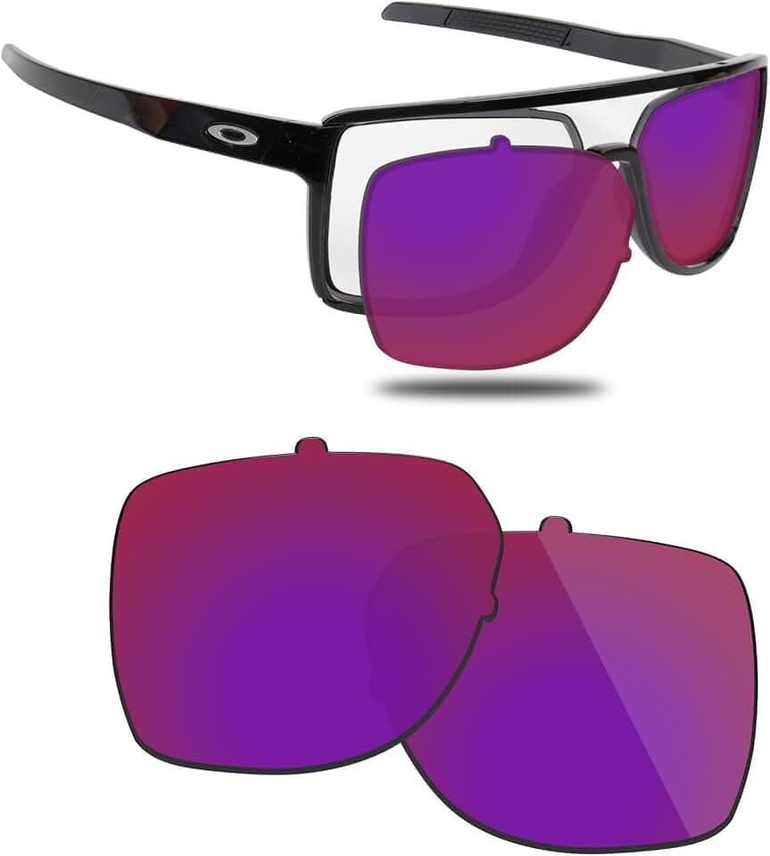 Fiskr Polarized Lenses Replacement Compatible with Oakley Castel OO9147 Sunglasses, Impact Resistant & Perfect Fit