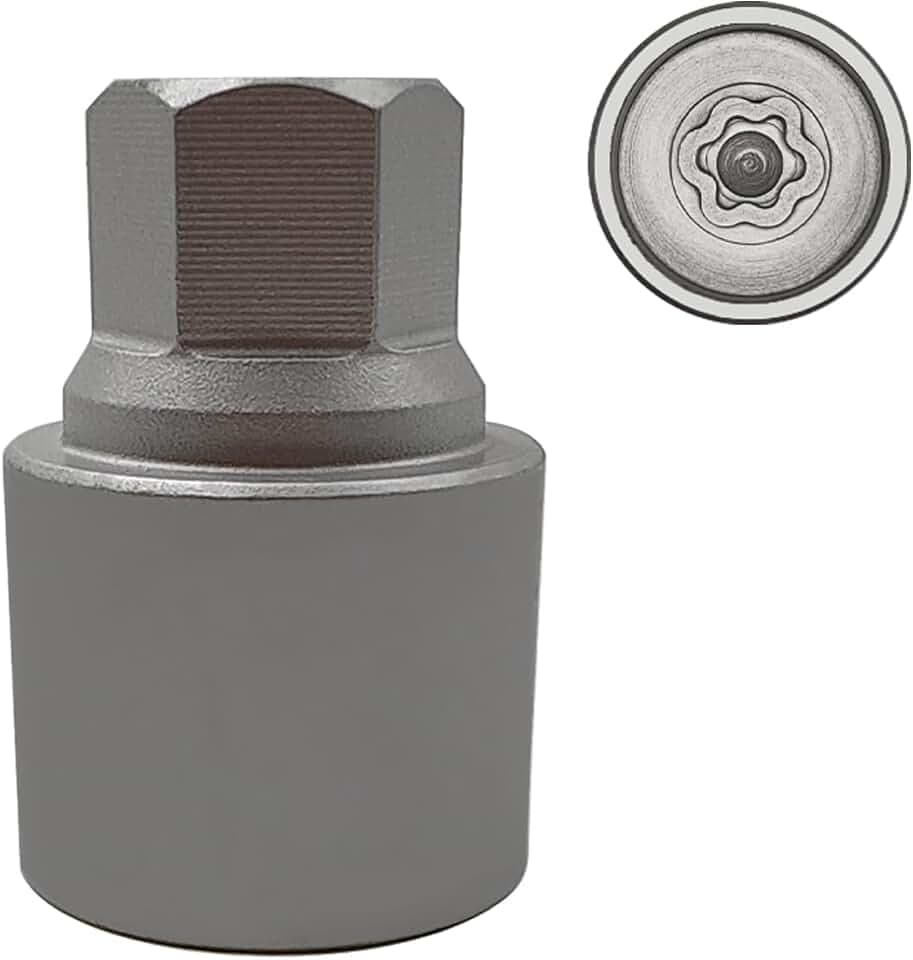 076 Wheel Locking Nut Key for BMW Mini, Socket (OD 29mm-ID 26mm)