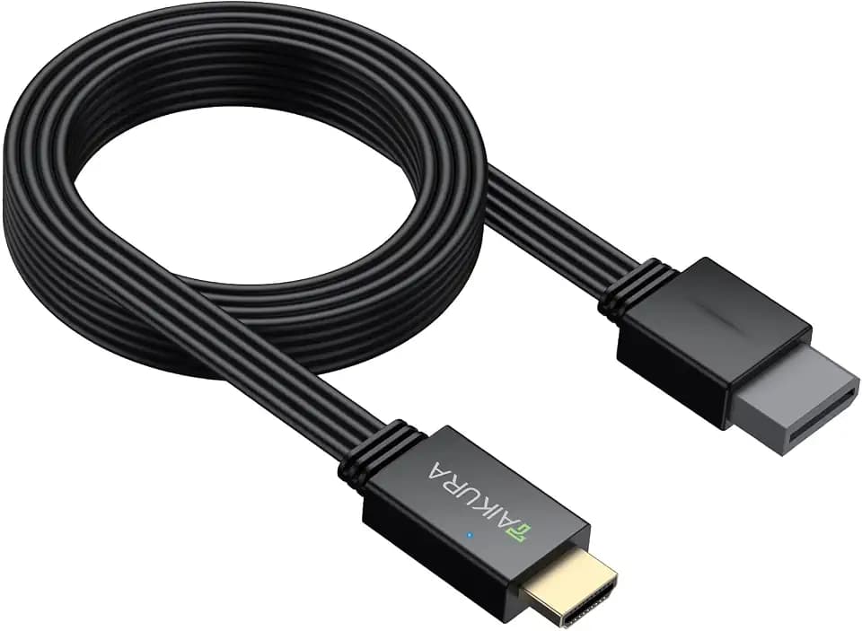 Wii to HDMI Adapter Black 2.0m Cable for HDTV, Monitor, Projector