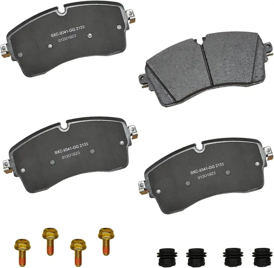 Bendix Premium SBC2133 Ceramic Front Brake Pads for Select Models Jaguar E-Pace,Land Rover Defender 90,Defender 110,Discovery,Discovery Sport,Range Rover,Range Rover Evoque,Range Rover Sport