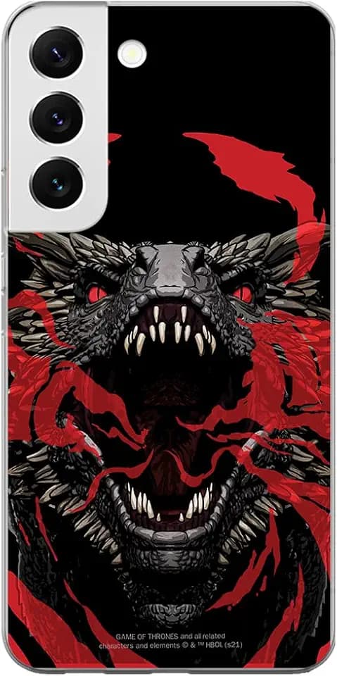 ERT GROUP Handyhülle für Samsung S22 Original und offiziell Lizenziertes Game od Thrones Muster Game of Thrones 004 optimal an die Form des Handy angepasst, hülle aus TPU