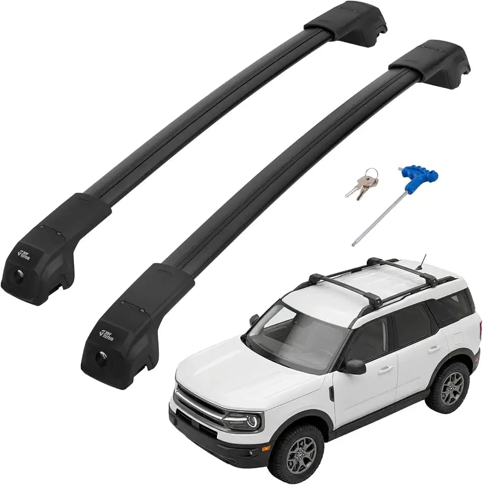 JOYTUTUS Roof Rack Cross Bars Compatible with Ford Bronco Sport Bigbend