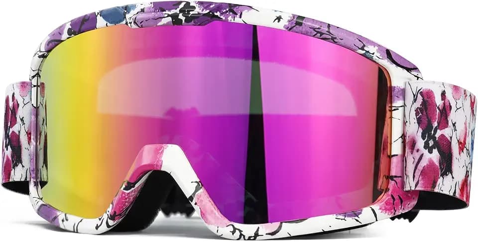 SPOSUNE Ski- & Schneebrille - Winddicht, Anti-Beschlag, UV-Schutz für Damen & Herren | Dirt Bike, Motorrad, ATV, Offroad, OTG