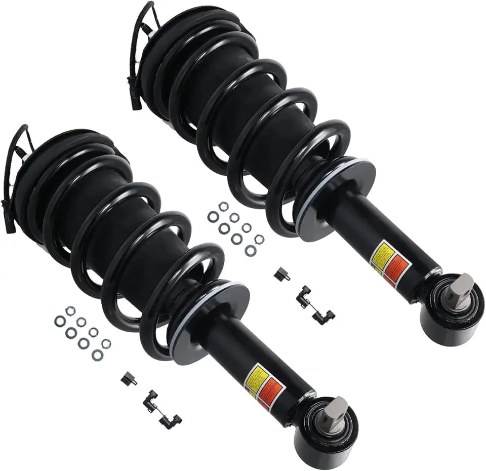 84176631 84977478 Front Pair Shock Absorber Struts Assembly with Magnetic Ride Control Suspension Electric Automatic for 2015-2020 Cadillac Escalade Chevy Tahoe Suburban Silverado GMC Sierra Yukon XL