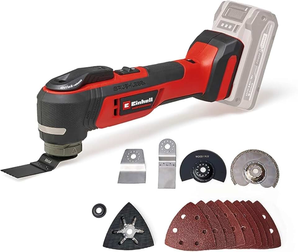 Einhell Professional Akku-Multifunktionswerkzeug TP-MG 18 Li BL-Solo