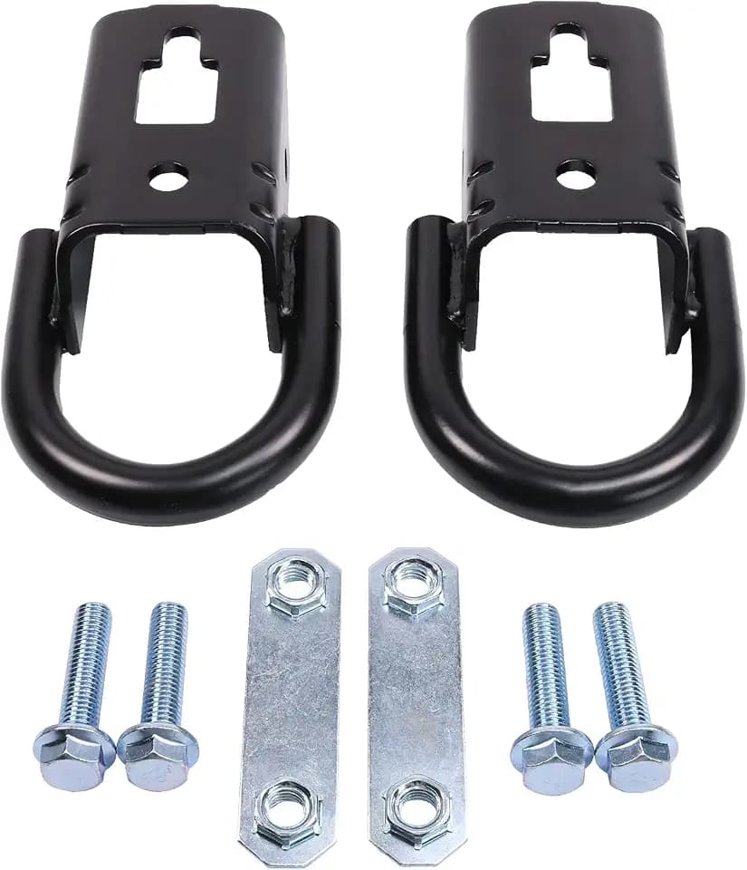 Tow Hook Heavy Duty D-Ring L&R FL3Z17A954C Replacement for Ford F150 09-16