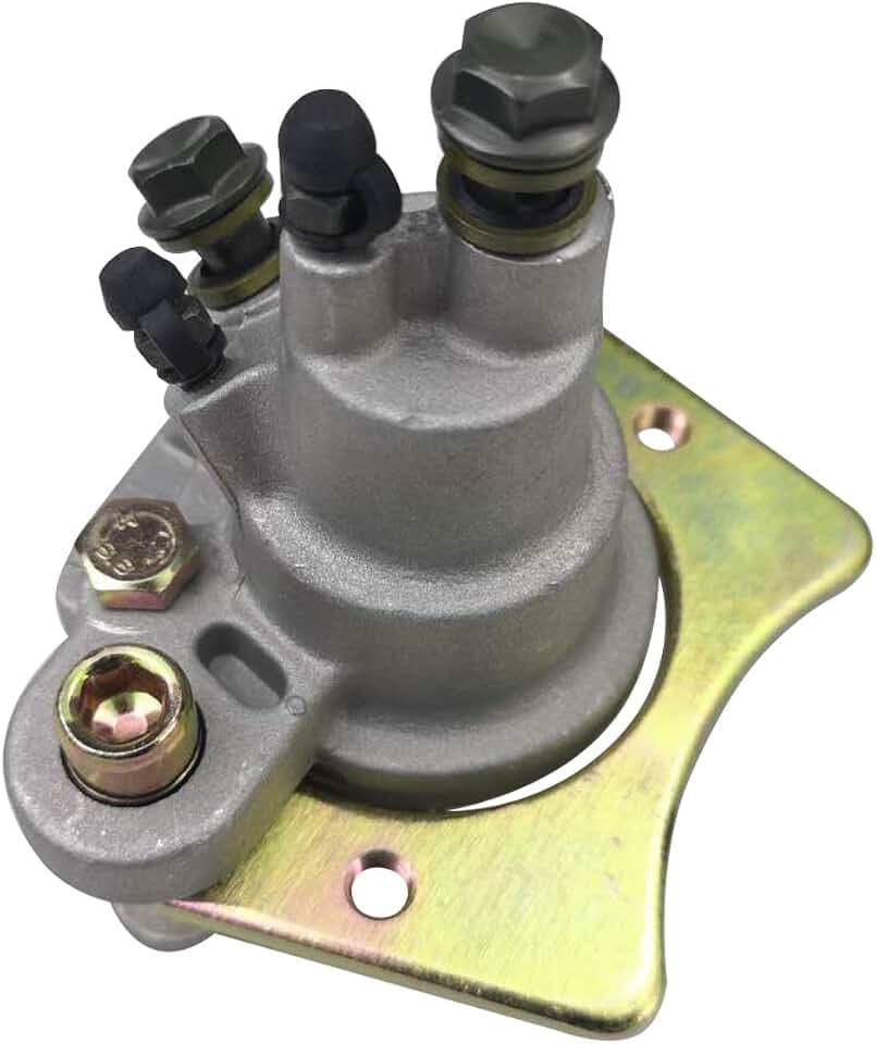 M MATI Rear Brake Master Caliper Assembly for Polaris Scrambler 500 2005-2012 Trail Blazer 250 2005-2006 Trail Blazer 330 2008-2013 Trail Boss 330 2005-2013 with Pads 1910806