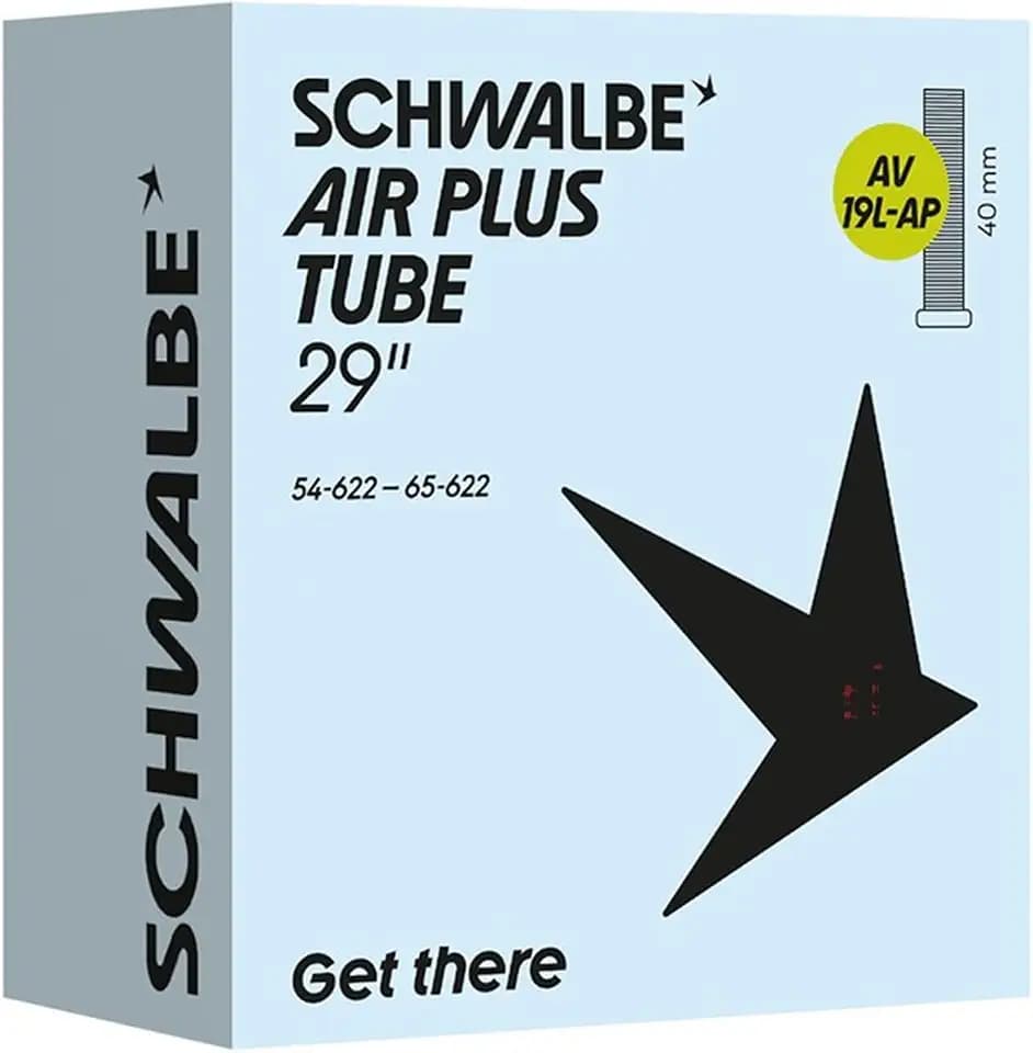 Schwalbe Fahrradschlauch AV19L-AP AIR Plus 54/65-622 IB AGV 40mm