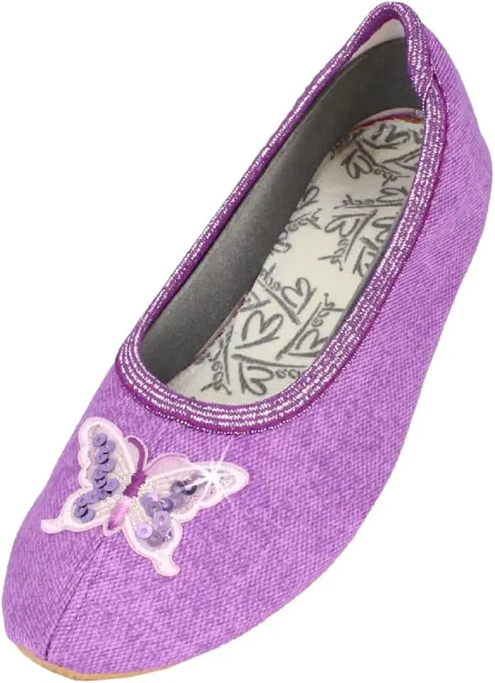 Beck Mädchen Schleifchen-278Gymnastikschuhe