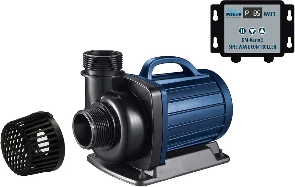 AquaForte - DM-22000 Vario S Regelbare Teichpumpe 70-200W, 22.000 l/h