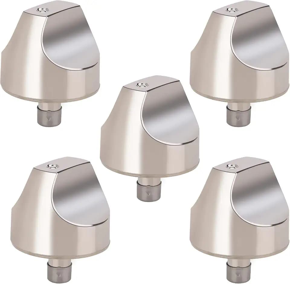 WB03X32194 WB03T10329 Cooktop Burner Knob for GE Cafe Series Gas Range. Burner Control Knob Replace WB03T10329, WB03X25889, WB03X32194, 4920893. 5pcs