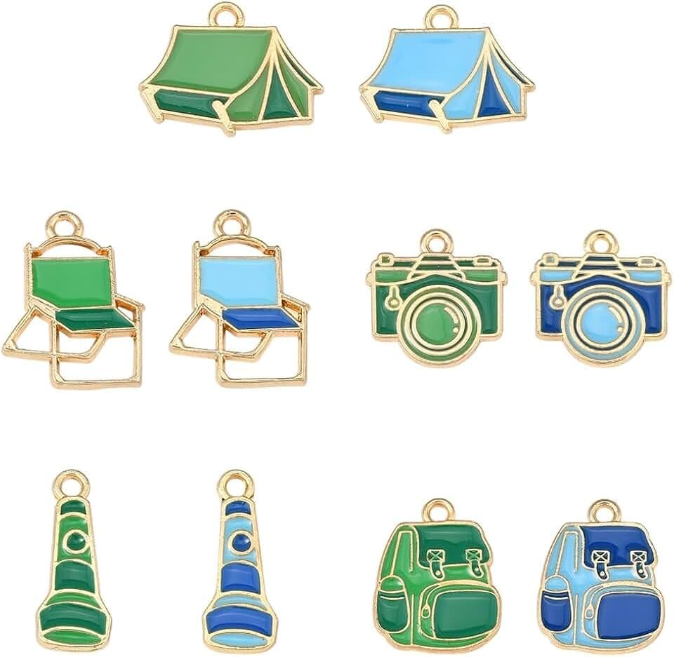10-60Pcs Assorted Charms for Jewelry Making Animal Christmast Cute Pendants Charms for Necklaces Bracelets Earring Making and Crafting Craft Gift